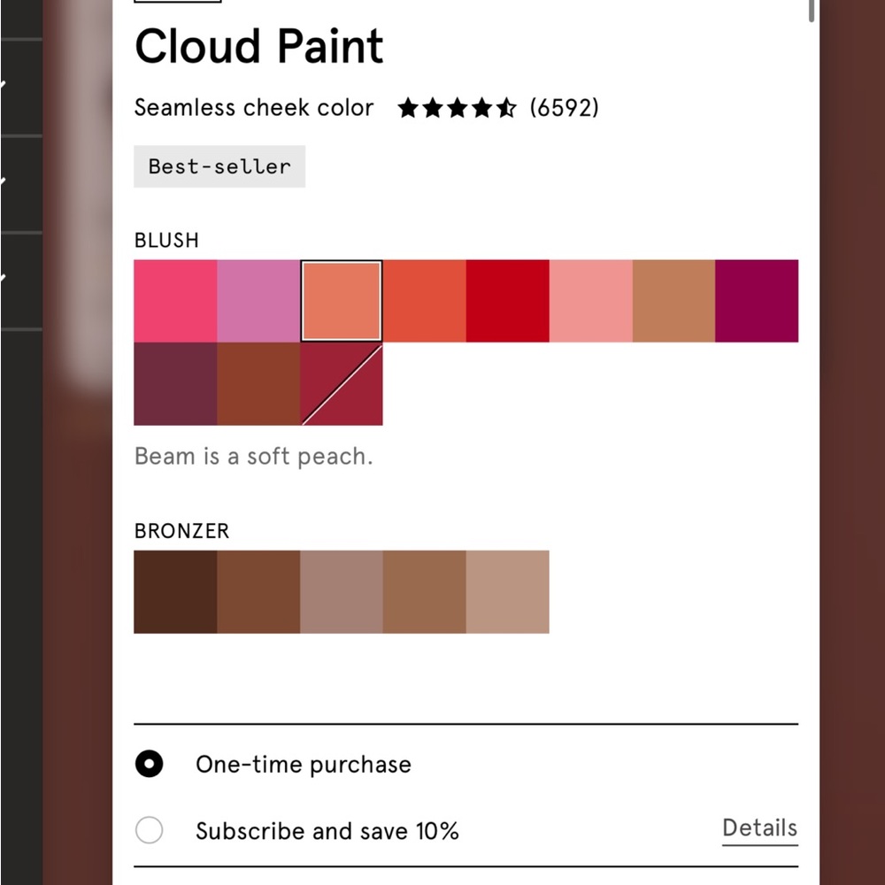 GLOSSIER CLOUDPAINT - Picture 5 of 6